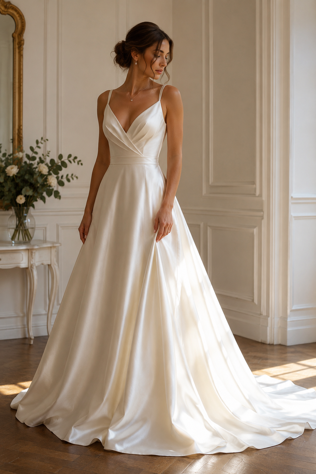 Silk Wedding Dress Itinerary for a Wedding Weekend