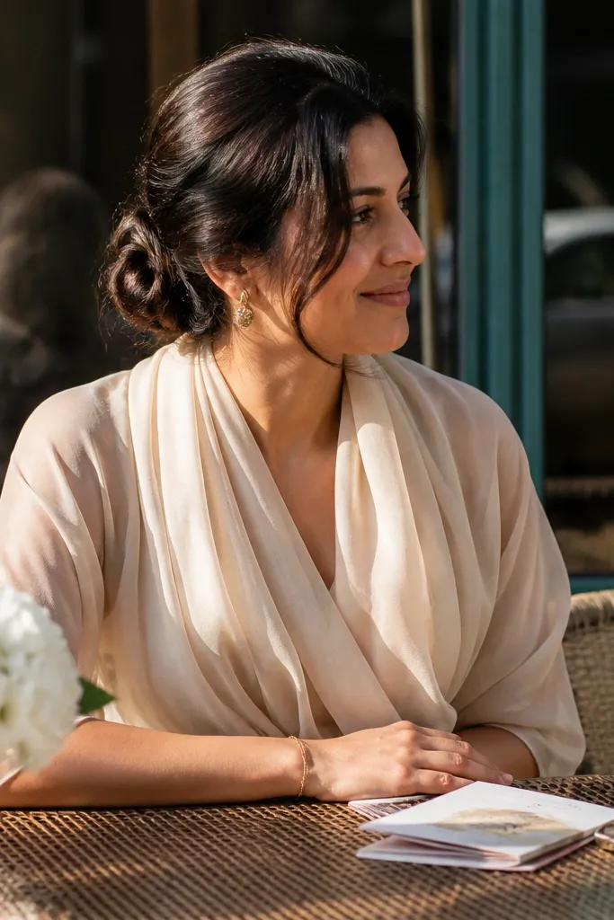 Weekend Low Bun Wedding Hair Ideas for a 3-Day Trip