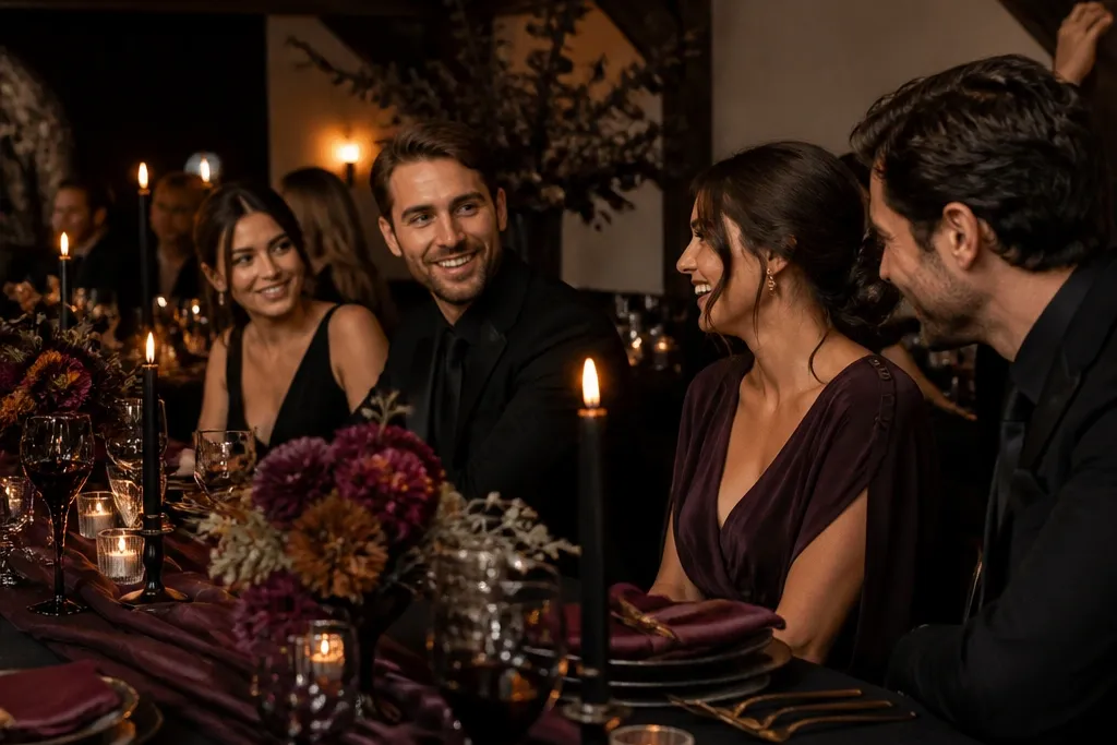 20 Dark Romantic Wedding Color Schemes for a Moody Look