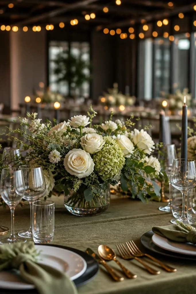 15 Olive Green Wedding Color Schemes for an Elegant Look
